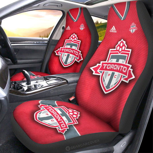 Toronto FC Car Seat Covers Custom Car Accessories For Fans - Gearcarcover - 1