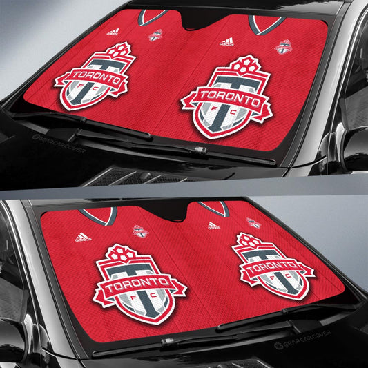 Toronto FC Car Sunshade Custom Car Interior Accessories - Gearcarcover - 2