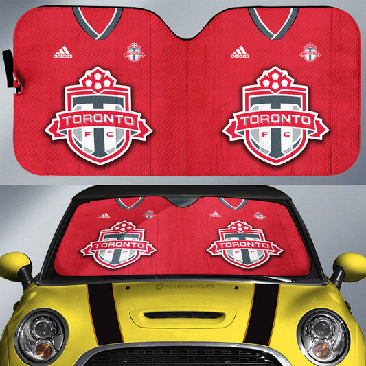 Toronto FC Car Sunshade Custom Car Interior Accessories - Gearcarcover - 1