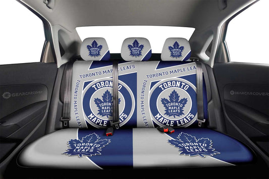 Toronto Maple Leafs Car Back Seat Cover Custom Car Accessories For Fans - Gearcarcover - 2