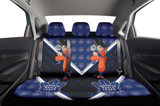 Toronto Maple Leafs Car Back Seat Cover Custom Car Decorations For Fans - Gearcarcover - 2