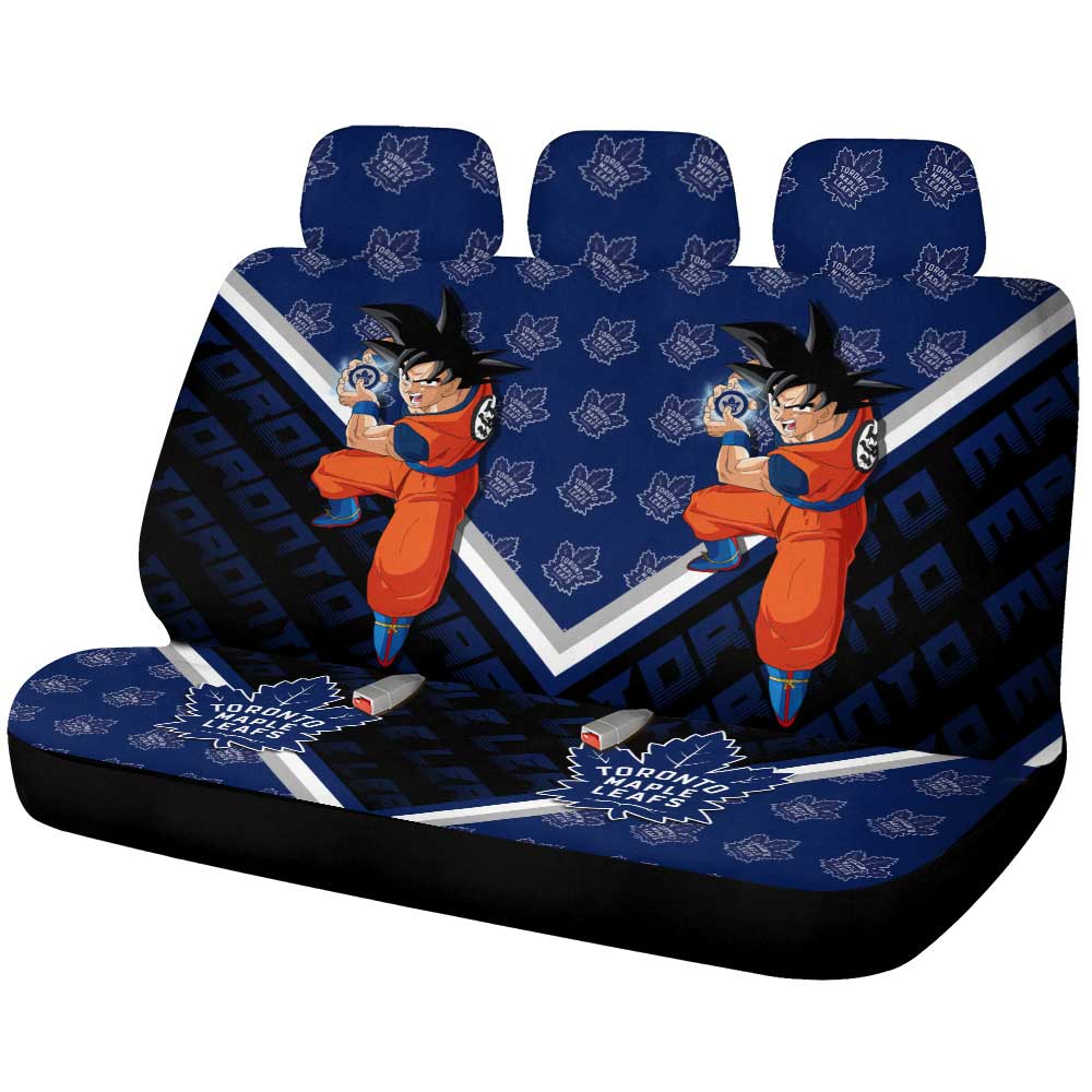 Toronto Maple Leafs Car Back Seat Cover Custom Car Decorations For Fans - Gearcarcover - 1