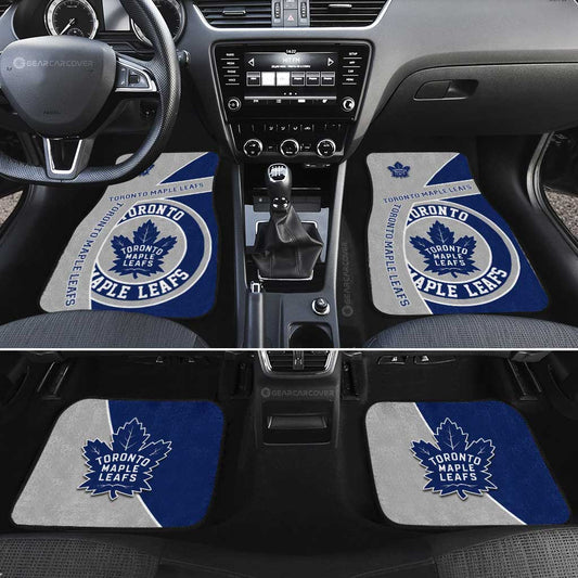 Toronto Maple Leafs Car Floor Mats Custom Car Accessories For Fans - Gearcarcover - 2
