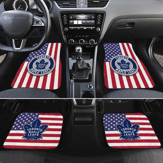 Toronto Maple Leafs Car Floor Mats Custom Car Accessories - Gearcarcover - 2