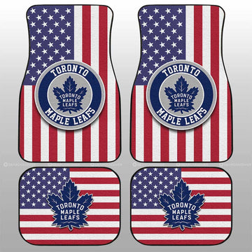 Toronto Maple Leafs Car Floor Mats Custom Car Accessories - Gearcarcover - 1