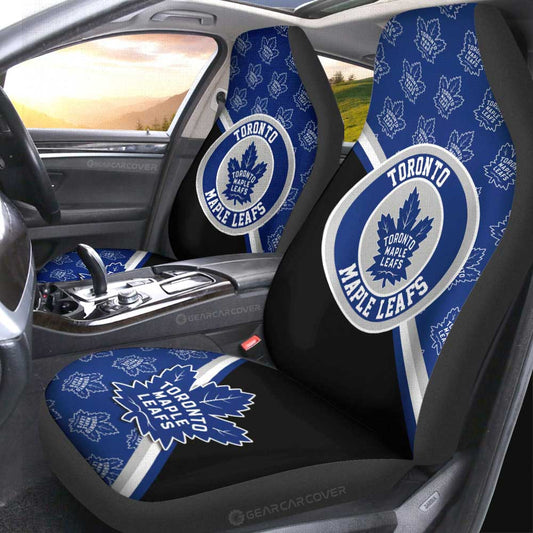 Toronto Maple Leafs Car Seat Covers Custom Car Accessories For Fans - Gearcarcover - 2