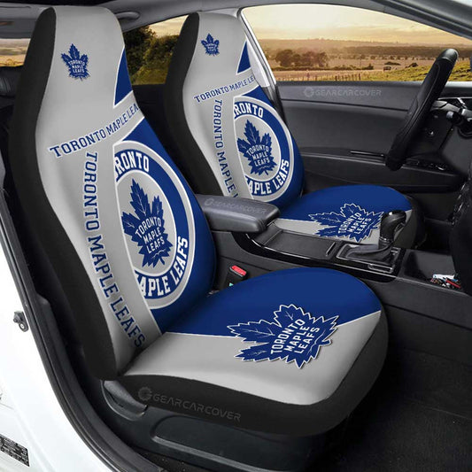 Toronto Maple Leafs Car Seat Covers Custom Car Accessories For Fans - Gearcarcover - 1