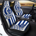 Toronto Maple Leafs Car Seat Covers Custom US Flag Style - Gearcarcover - 1