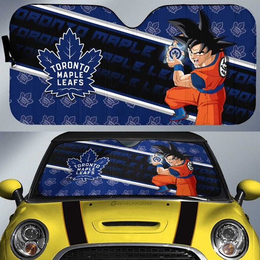 Toronto Maple Leafs Car Sunshade Custom Car Decorations For Fans - Gearcarcover - 1