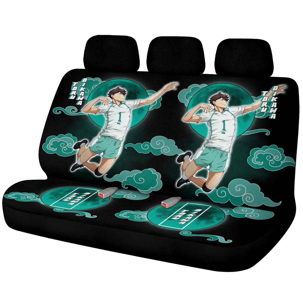 Toru Oikawa Car Back Seat Covers Custom Haikyuu Anime Car Accessories - Gearcarcover - 1