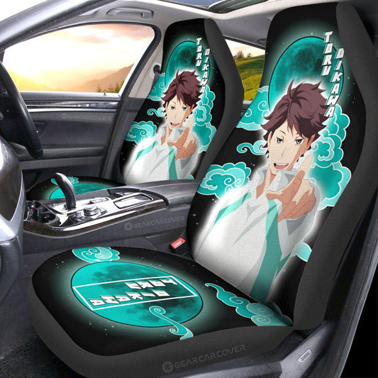 Toru Oikawa Car Seat Covers Custom For Haikyuu Anime Fans - Gearcarcover - 2