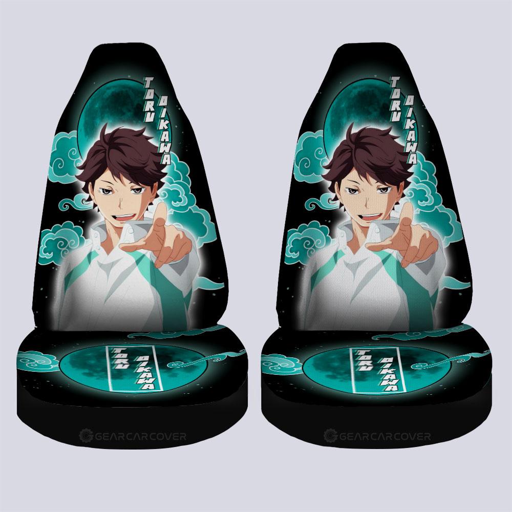 Toru Oikawa Car Seat Covers Custom For Haikyuu Anime Fans - Gearcarcover - 4