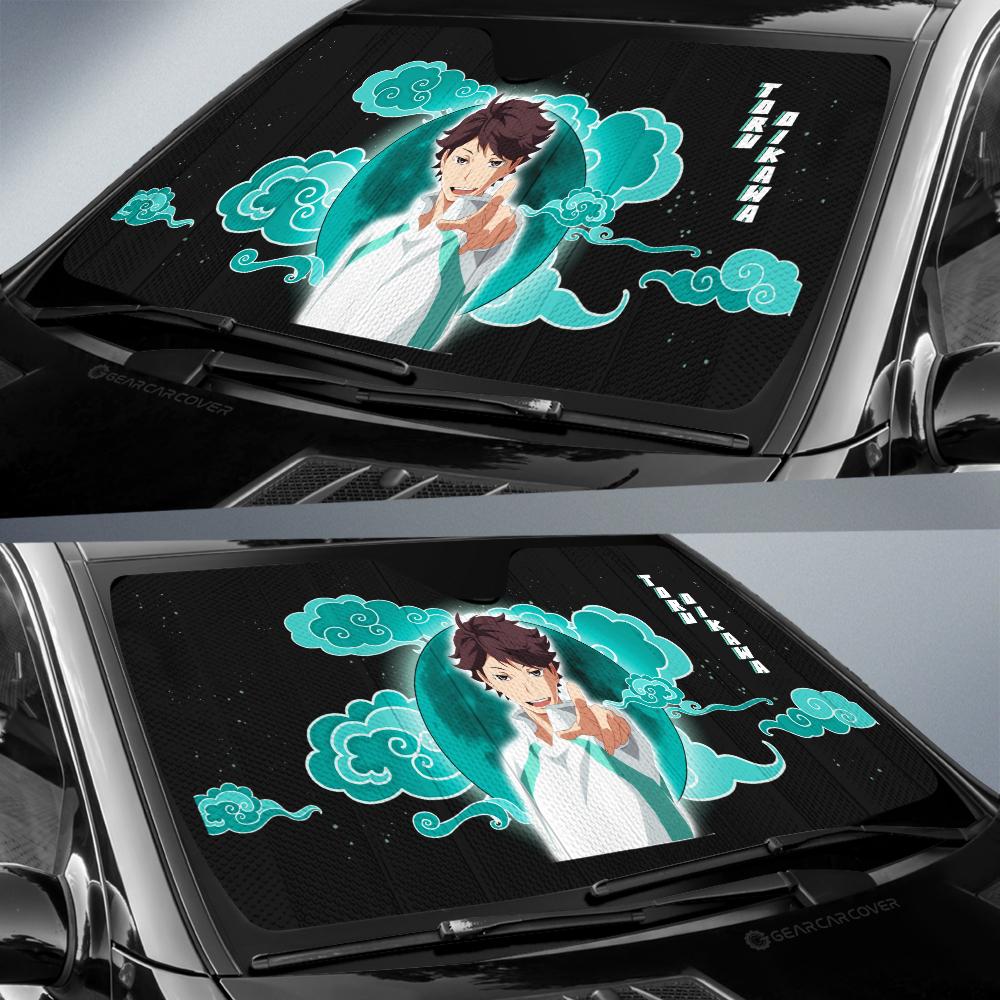 Toru Oikawa Car Sunshade Custom For Haikyuu Anime Fans - Gearcarcover - 2
