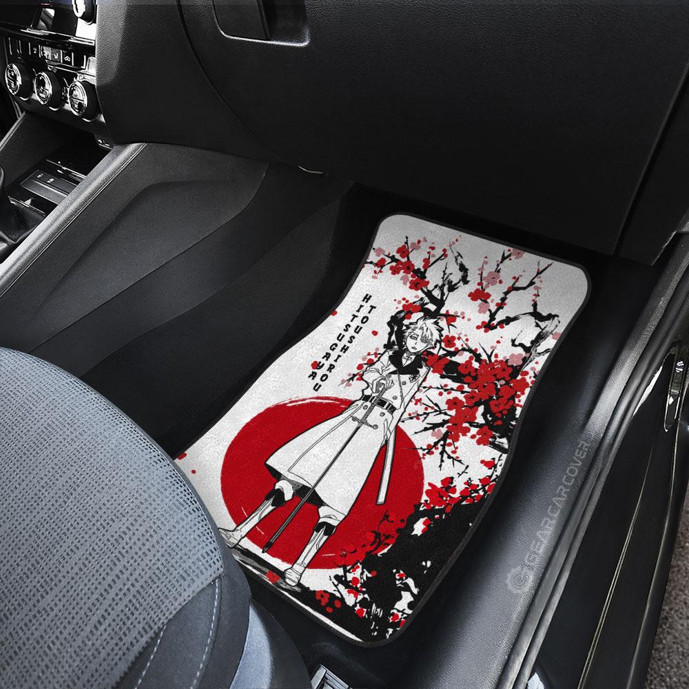 Toshiro Hitsugaya Car Floor Mats Custom Japan Style Anime Bleach Car Interior Accessories - Gearcarcover - 4
