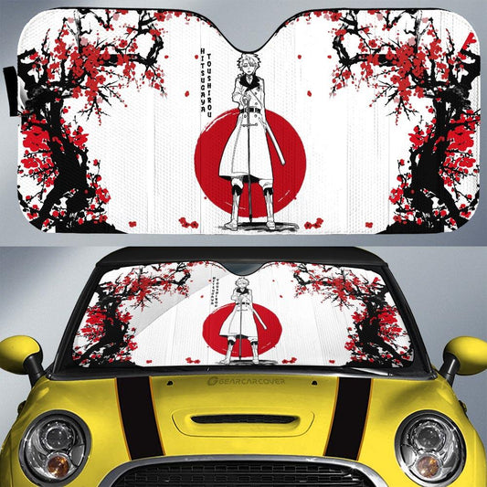 Toshiro Hitsugaya Car Sunshade Custom Janpan Style Anime Bleach Car Accessories - Gearcarcover - 1