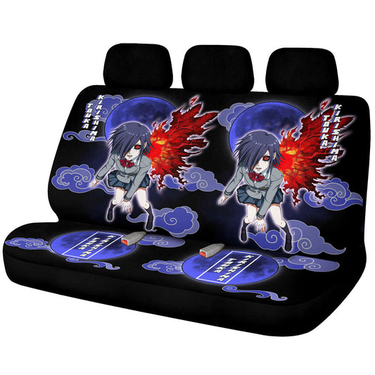 Touka Kirishima Car Back Seat Covers Custom Tokyo Ghoul Anime Car Accessories - Gearcarcover - 1