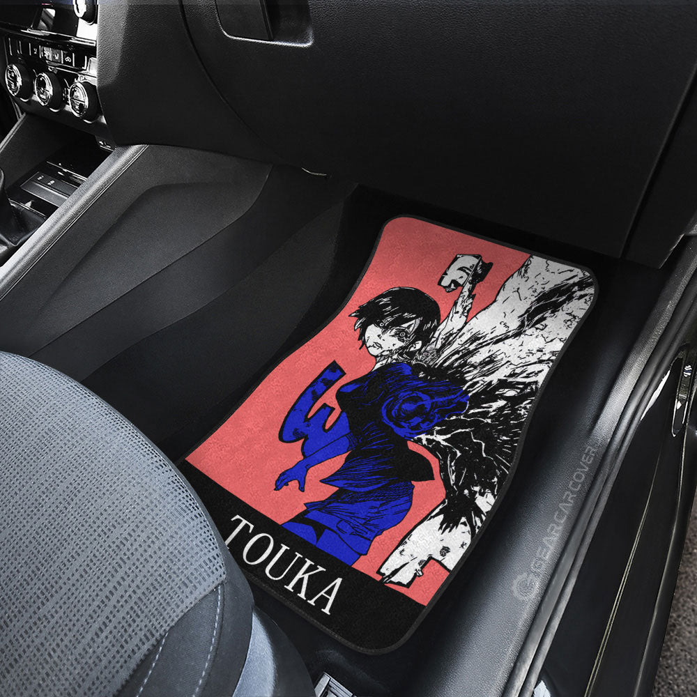 Touka Kirishima Car Floor Mats Custom Tokyo Ghoul Anime Car Accessories - Gearcarcover - 2