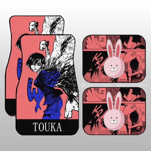Touka Kirishima Car Floor Mats Custom Tokyo Ghoul Anime Car Accessories - Gearcarcover - 1