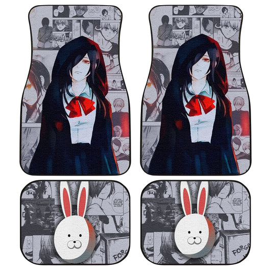 Touka Kirishima Car Floor Mats Custom Tokyo Ghoul Anime Car Accessories - Gearcarcover - 1