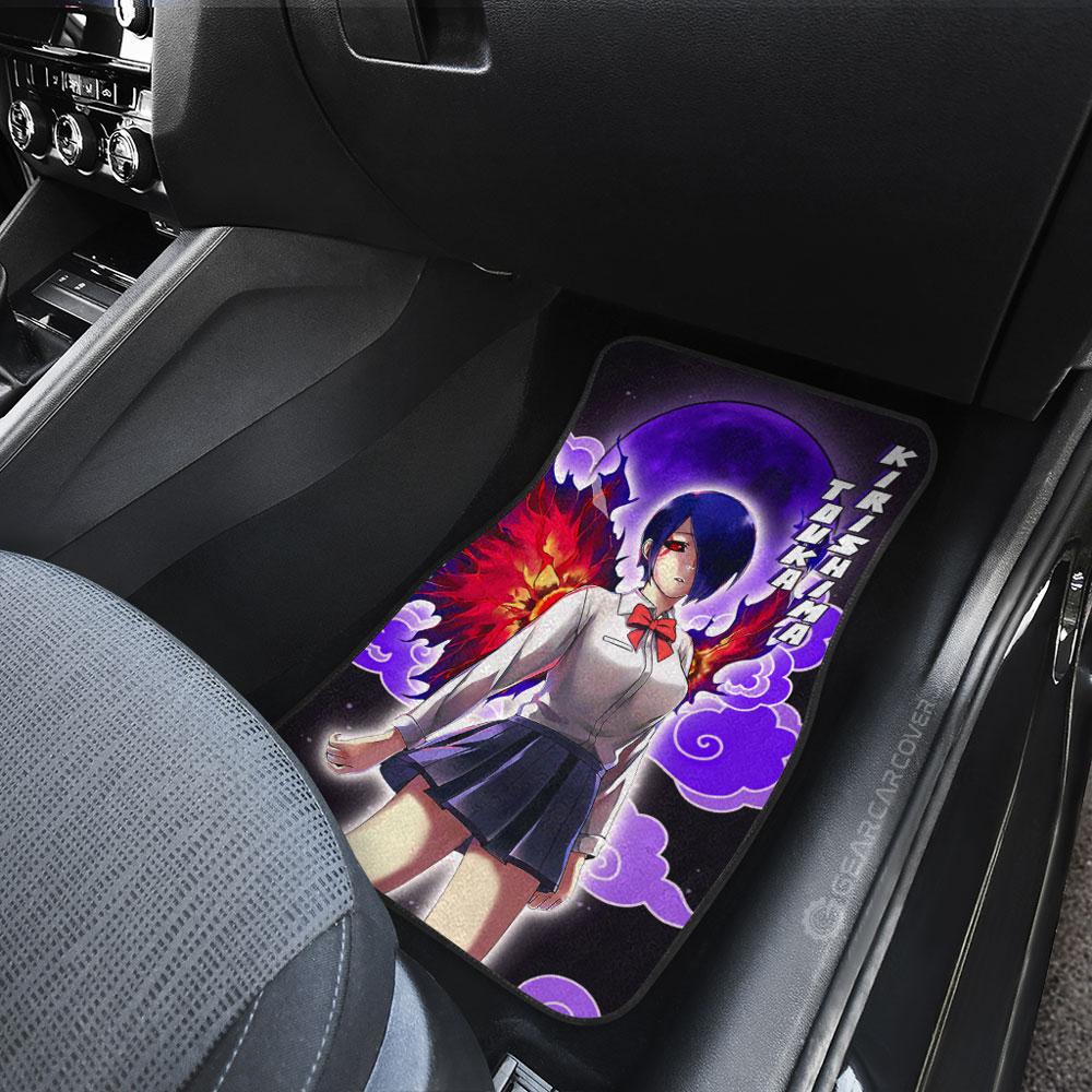 Touka Kirishima Car Floor Mats Custom Tokyo Ghoul Anime Car Accessoriess - Gearcarcover - 4