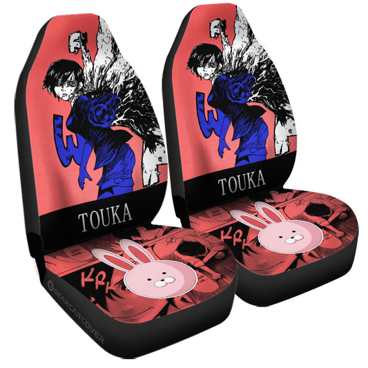 Touka Kirishima Car Seat Covers Custom Tokyo Ghoul Anime Car Accessories - Gearcarcover - 2