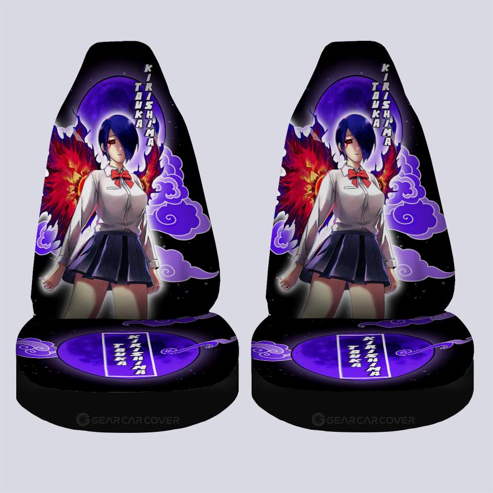 Touka Kirishima Car Seat Covers Custom Tokyo Ghoul Anime Car Accessoriess - Gearcarcover - 4