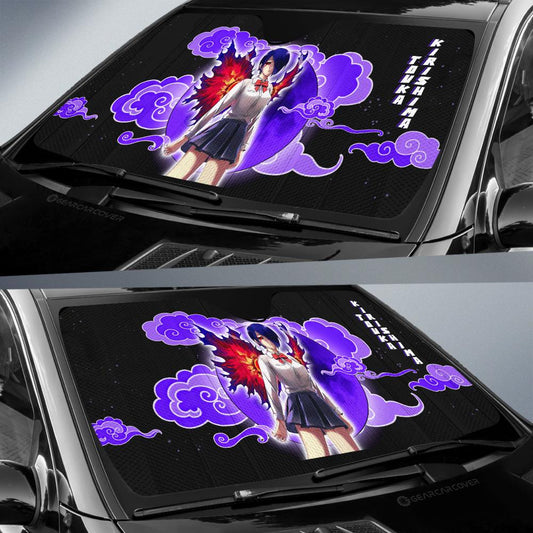 Touka Kirishima Car Sunshade Custom Tokyo Ghoul Anime Car Accessoriess - Gearcarcover - 2
