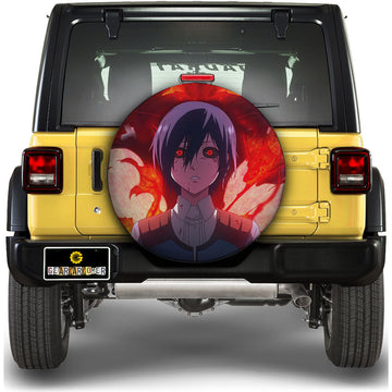 Touka Kirishima Spare Tire Covers Custom Tokyo Ghoul Anime Car Accessories - Gearcarcover - 1