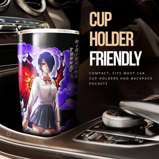 Touka Kirishima Tumbler Cup Custom Tokyo Ghoul Anime Car Accessoriess - Gearcarcover - 2