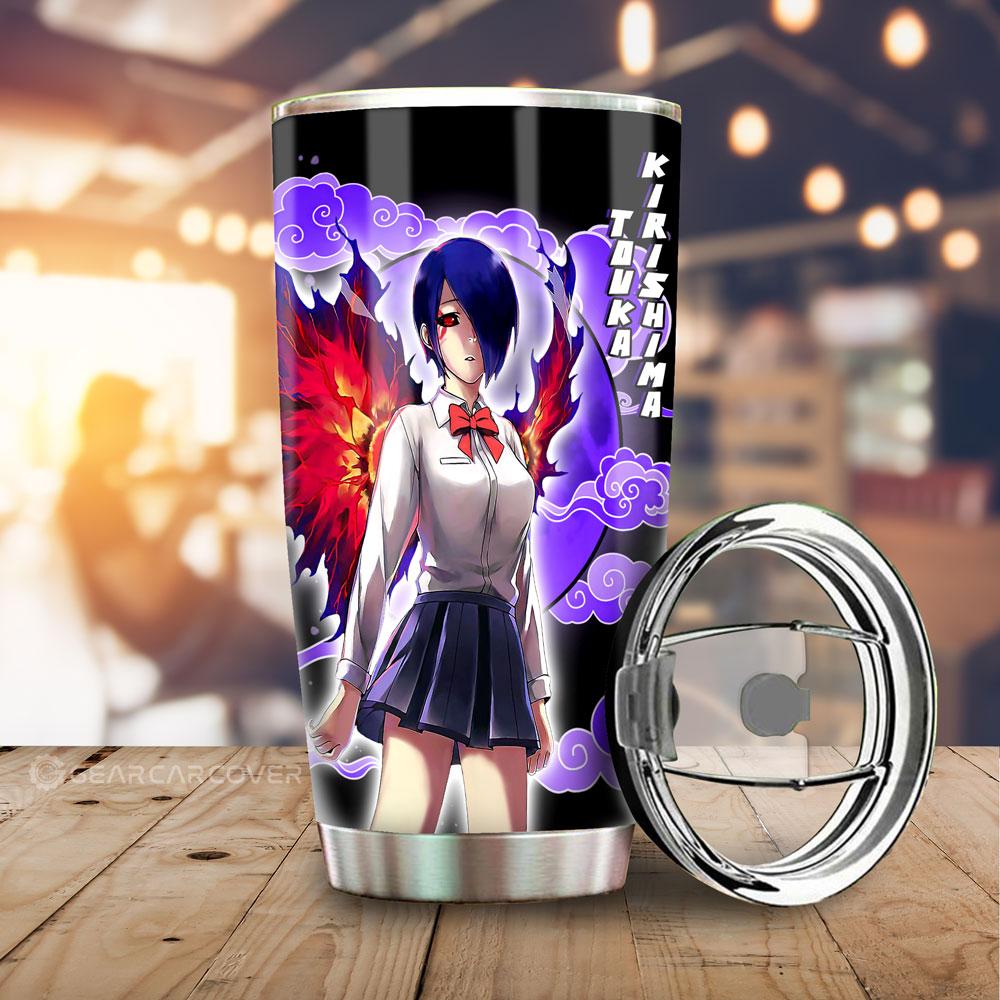 Touka Kirishima Tumbler Cup Custom Tokyo Ghoul Anime Car Accessoriess - Gearcarcover - 1