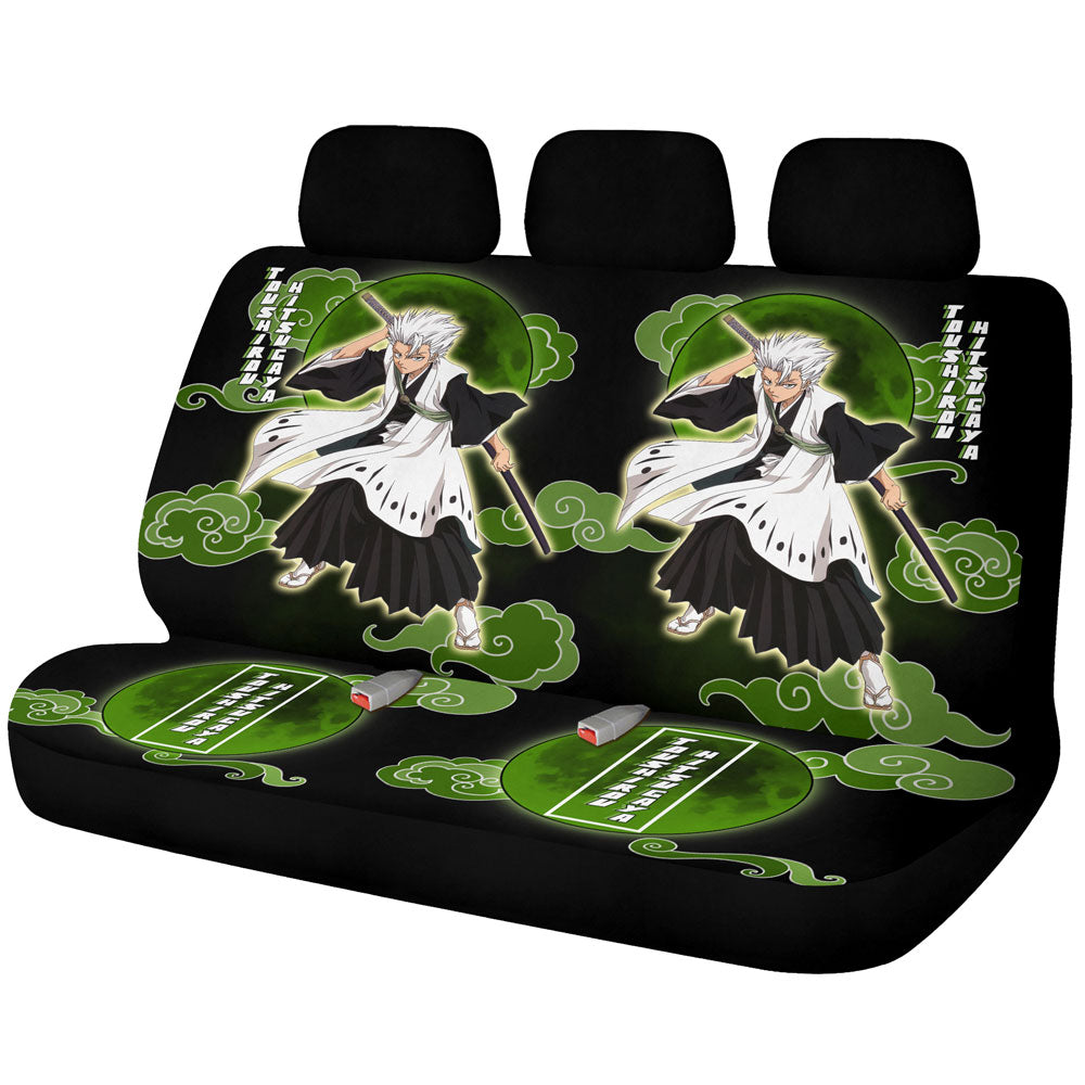 Toushirou Hitsugaya Car Back Seat Covers Custom Bleach Anime Car Accessories - Gearcarcover - 1