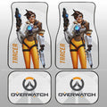 Tracer Car Floor Mats Custom Overwatch - Gearcarcover - 1