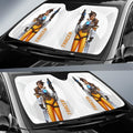 Tracer Car Sunshade Custom Overwatch - Gearcarcover - 2