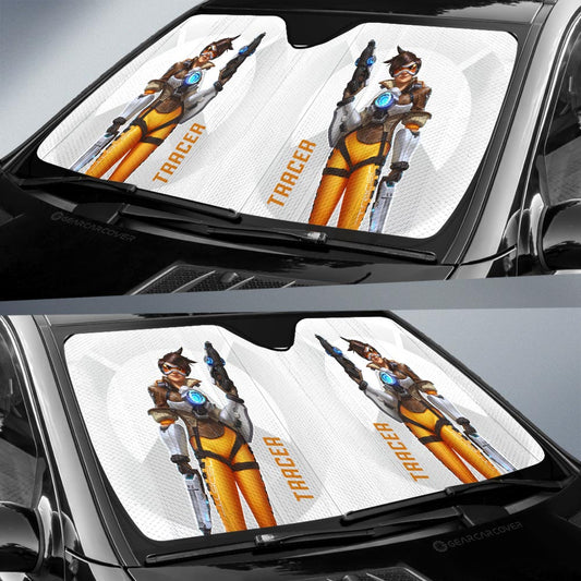 Tracer Car Sunshade Custom Overwatch - Gearcarcover - 2