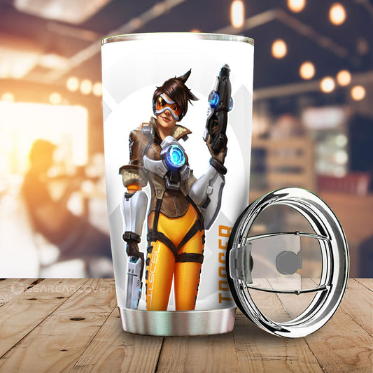 Tracer Tumbler Cup Custom Overwatch - Gearcarcover - 1