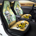 Trafalgar Law Car Seat Covers Custom One Piece Map Car Accessories For Anime Fans - Gearcarcover - 1