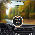 Trick Or Treat Personalized Ornament Custom Car Accessories Halloween Gifts - Gearcarcover - 3