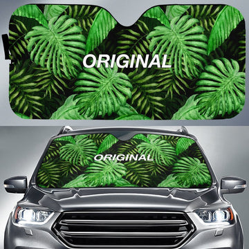 Tropical Original Custom Car Sun Shade - Gearcarcover - 1