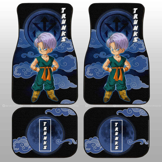 Trunks Car Floor Mats Custom Anime Dragon Ball Car Accessories - Gearcarcover - 2