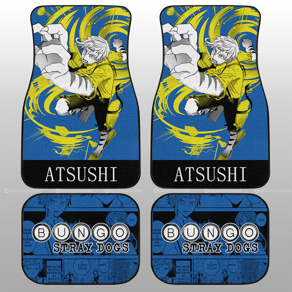 Trunks Car Floor Mats Custom Dragon Ball Anime Car Accessories - Gearcarcover - 4