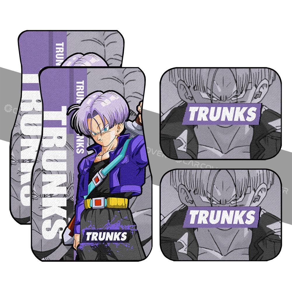 Trunks Car Floor Mats Custom Dragon Ball Anime Car Accessories - Gearcarcover - 1