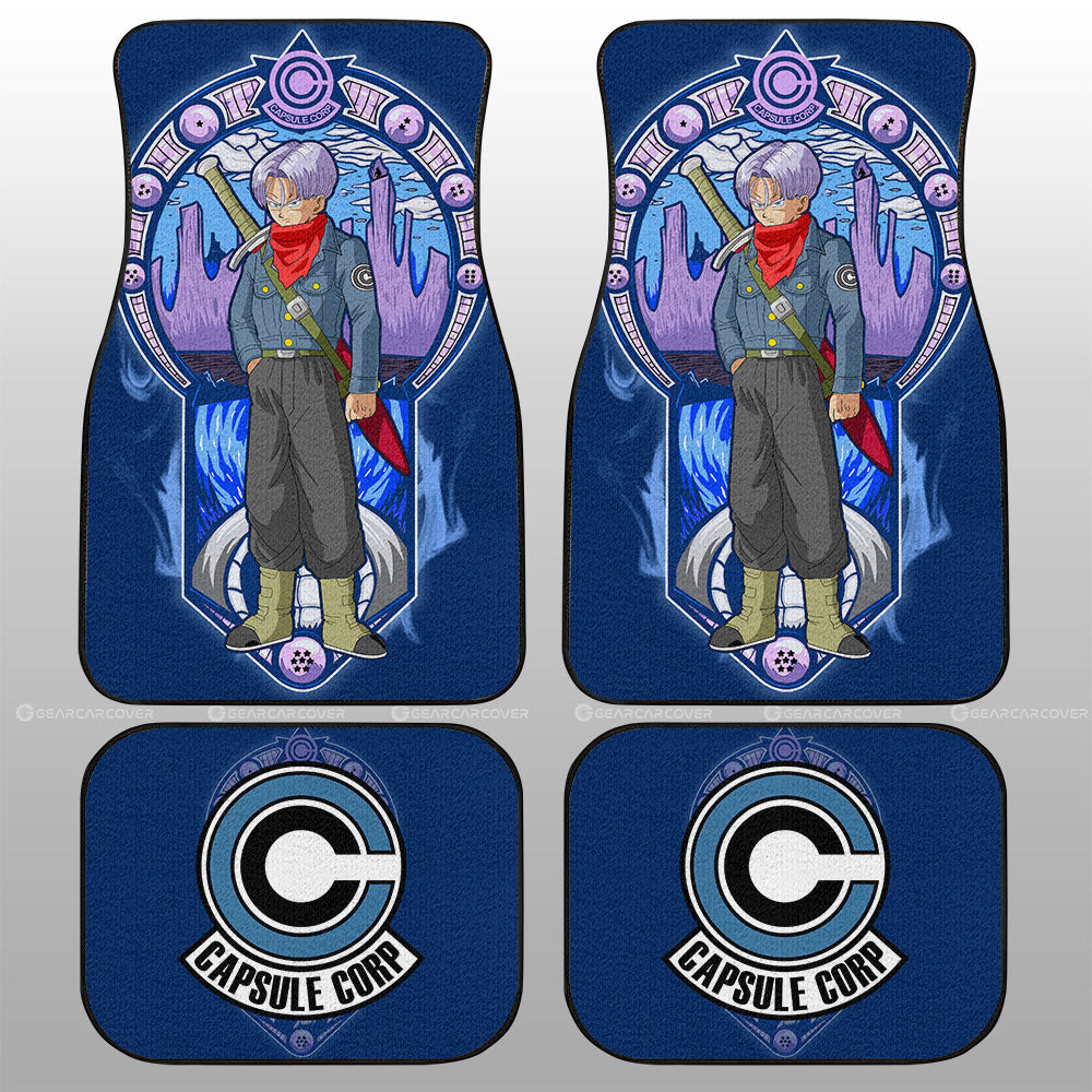 Trunks Car Floor Mats Custom Dragon Ball Car Interior Accessories - Gearcarcover - 1