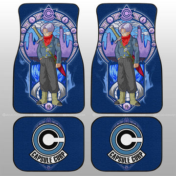 Trunks Car Floor Mats Custom Dragon Ball Car Interior Accessories - Gearcarcover - 1