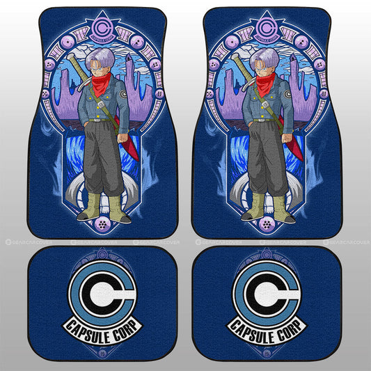 Trunks Car Floor Mats Custom Dragon Ball Car Interior Accessories - Gearcarcover - 1