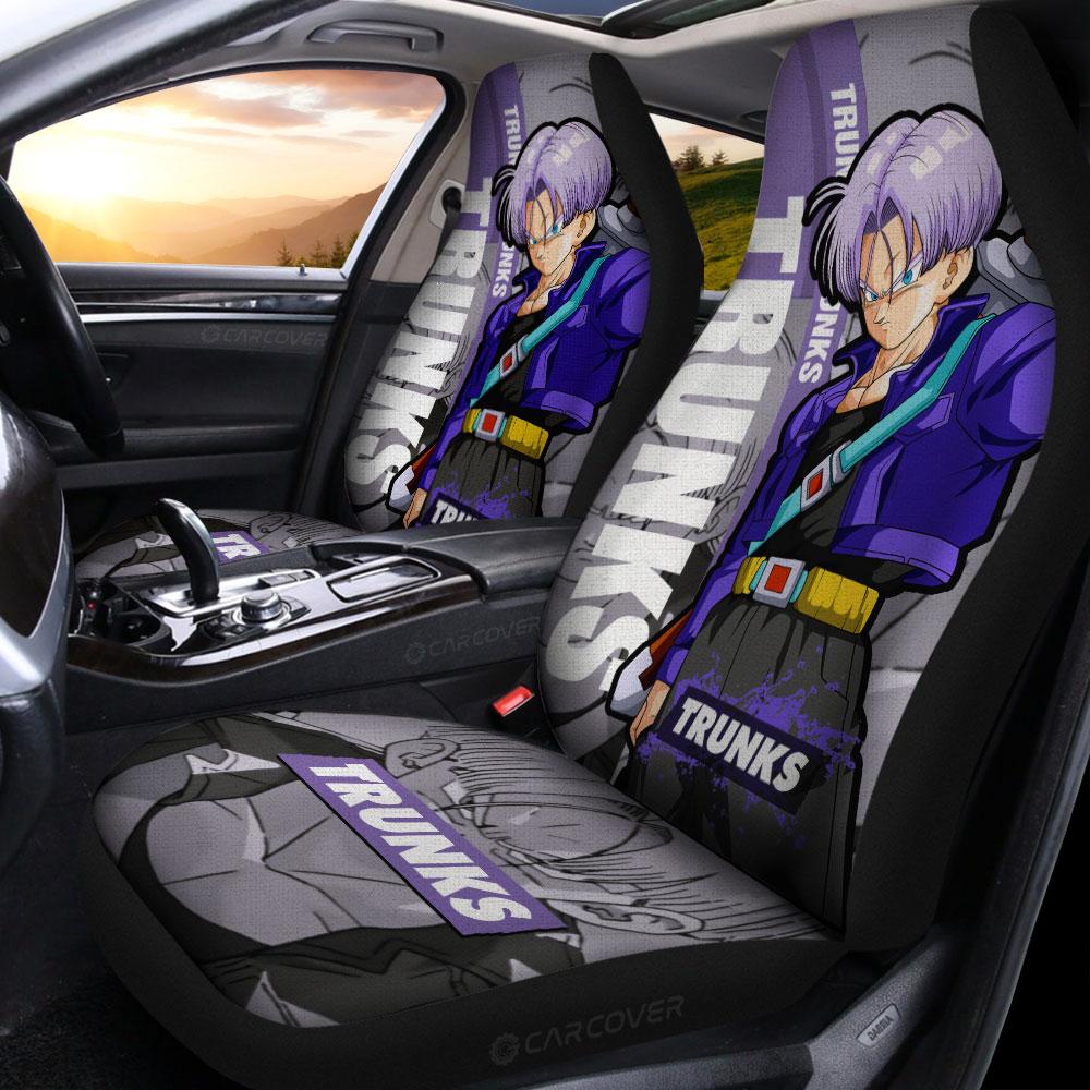 Trunks Car Seat Covers Custom Dragon Ball Anime Car Accessories - Gearcarcover - 2