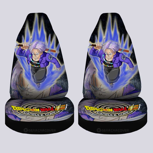 Trunks Car Seat Covers Custom Dragon Ball Anime Car Accessories - Gearcarcover - 1