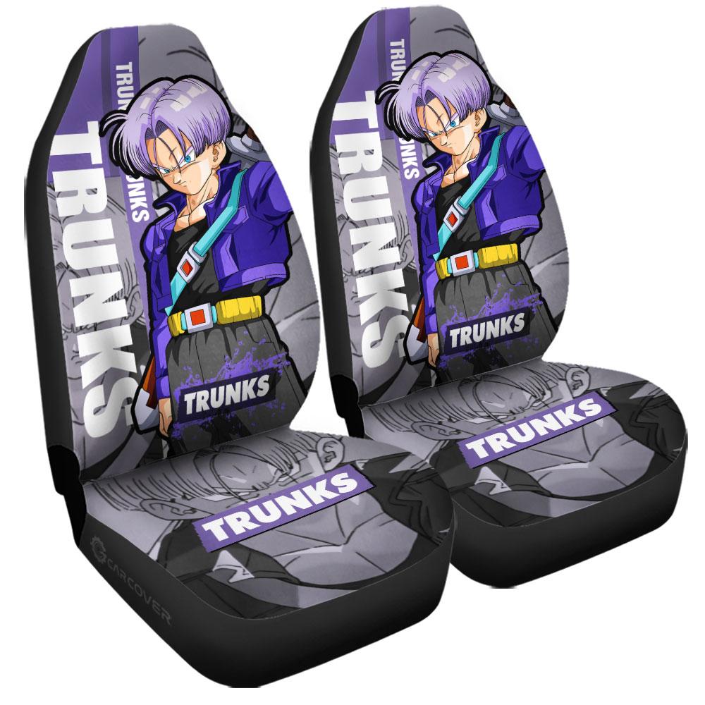 Trunks Car Seat Covers Custom Dragon Ball Anime Car Accessories - Gearcarcover - 3