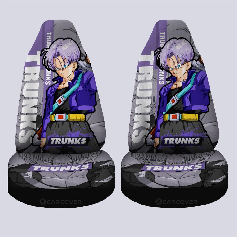 Trunks Car Seat Covers Custom Dragon Ball Anime Car Accessories - Gearcarcover - 4