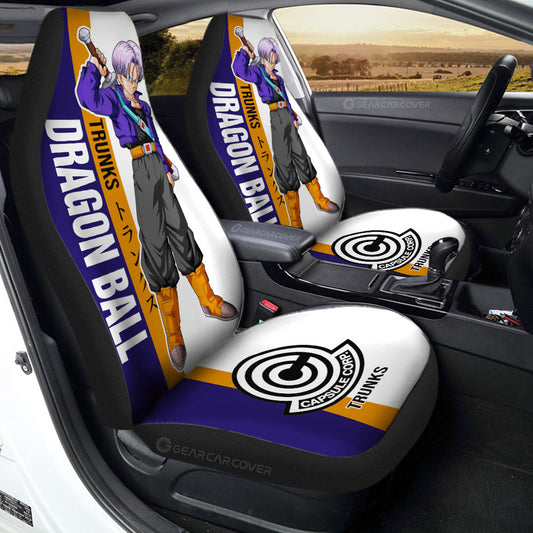 Trunks Car Seat Covers Custom Dragon Ball Car Accessories For Anime Fans - Gearcarcover - 1