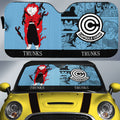 Trunks Car Sunshade Custom Dragon Ball Anime Manga Color Style - Gearcarcover - 1